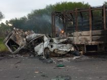 Vier Tote bei schwerem Unfall auf der Ruta Transchaco