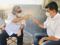 Vor sich selbst erschrocken