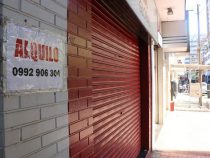 Zu vermieten: Der Slogan spiegelt die Krise der Pandemie wider