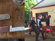 Frau wehrt Messerangriff ab