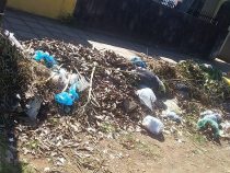 Bürger prangern illegale Müllkippe neben Friedhof an