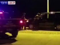Polizisten mit Steinen angegriffen