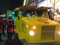Geldtransporter vor Supermarkt überfallen