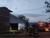 Kolonie Independencia: Brand bricht in Yerba-Fabrik aus