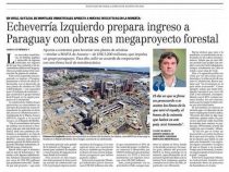 Chilenische Zeitung lobt riesige Investition in Paraguay
