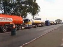 Trucker-Streik: Der Kraftstoff wird knapp