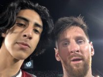 Der Traum eines jeden Fußballfans: Ein Selfie mit Messi