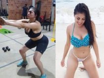 Erst Kandidatin für den Stadtrat, jetzt Bikinimodel