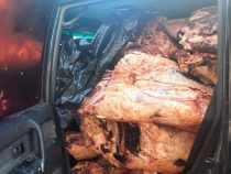 2 Tonnen Fleisch in einem Auto beschlagnahmt