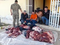 Mutmaßliche Viehdiebe verhaftet und 350 kg Fleisch beschlagnahmt