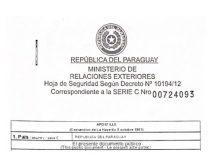 Deutschland und Paraguay vereinbaren vereinfachte Anerkennung von Dokumenten durch die Haager Apostille