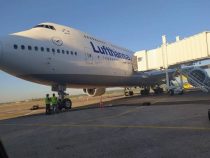 Boeing der Lufthansa macht Zwischenstopp in Paraguay