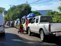 Kilometerlange Schlange an der Grenze zu Argentinien