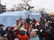 Das Rote Kreuz organisiert Sammlung für die Ukraine
