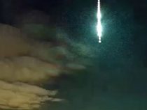 Ein beeindruckender Meteorit kreuzte den Himmel von Paraguay