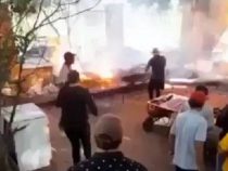 Grillfeier endet im Inferno