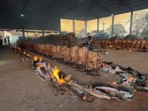 Grillevent der Superlative: 6.000 kg Fleisch zubereitet