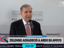 Ukraine: Selenskyj kontaktiert Mario Abdo Benítez