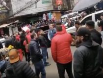 Bürger beschimpfen Santiago Peña wild in Ciudad del Este