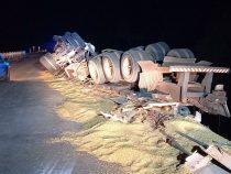 Trucker verhindert im letzten Moment Brückensturz