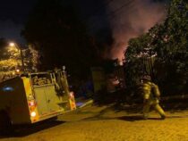 Weihnachtsbeleuchtung setzt Haus in Brand