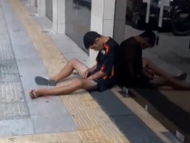 Obdachlose “Zombies“