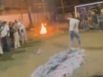 Schwere Verbrennungen beim Feuerlauf