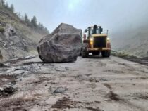 In Chile aufgrund von Felsstürzen gestrandet