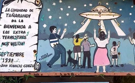 UFO-Sichtung in Itapúa: Zwei Jugendliche berichten von riesigem, dreieckigen Flugobjekt