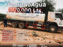 Mehr als 13 Millionen Liter Wasser verteilt