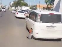 Fahrer versuchte mit angelegter Radkralle vor Verkehrspolizei zu fliehen