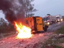 Polizei geht davon aus, dass 6,4 Milliarden Guaranies im Prosegur-Transporter zerstört wurden