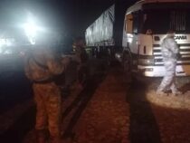 Fast 60 Tonnen Sojabohnen wurden gestohlen, und die Lkws wurden in Nueva Italia zurückgelassen