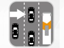Verkehrspolizei kündigt Bußgelder für langsames Fahren auf der Überholspur an
