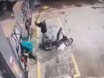 Tankwart überfallen und brutal geschlagen