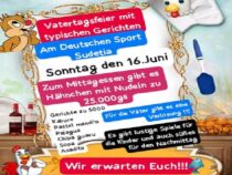 Sommersonnenwende – Fiesta de San Juan mit Vatertagsfeier