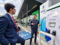 Dritte Schnellladestation für Elektroautos in Asunción in Betrieb genommen