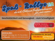 Der perfekte Tag für Teamplayer in Independencia: Rallye, Grillen und Feiern