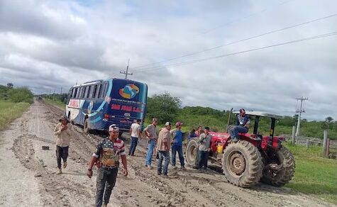 Reisen nach Alto Paraguay werden nach den letzten Regenfällen extrem schwierig