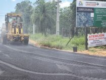 Historischer Meilenstein für Independencia: Asphaltierungsarbeiten zur Kooperative Carlos Pfannl haben begonnen