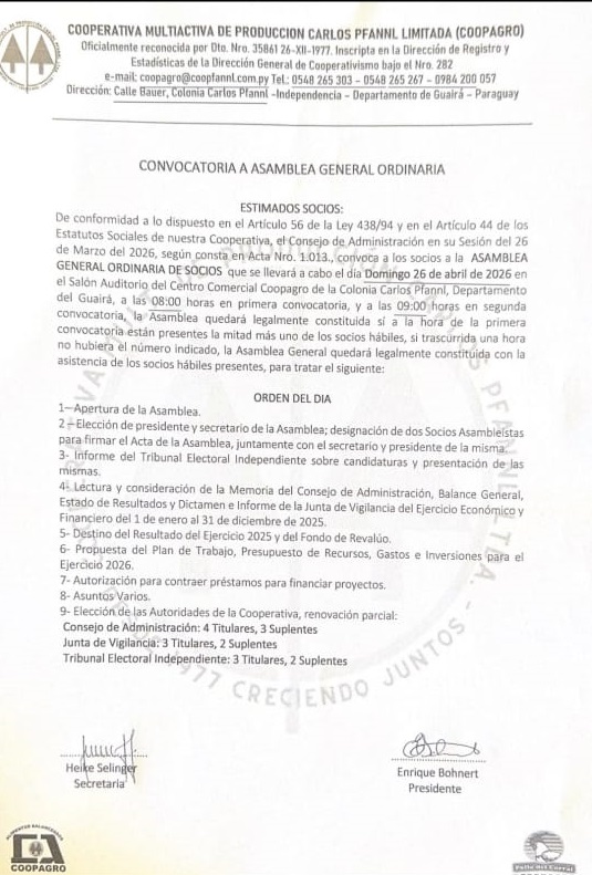 Carlos Pfannl 2026 GV