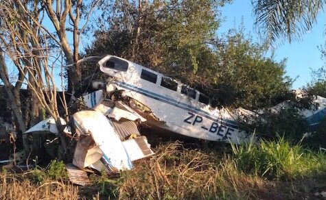 Kleinflugzeug mit Geldtransport in Minga Guazú abgestürzt: Ein Toter bestätigt