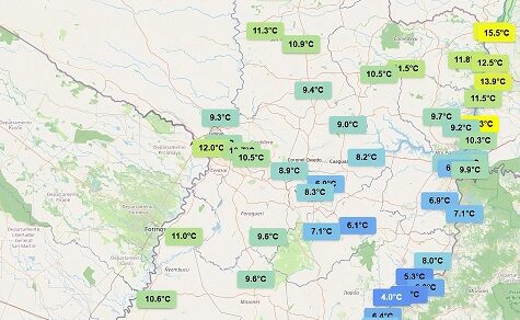 Kühlschrank-Temperaturen im Süden: Itapúa verzeichnet Rekordtiefstwerte für 2026