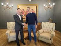 Santiago Peña empfing in Deutschland geborenen US-Investor Peter Thiel