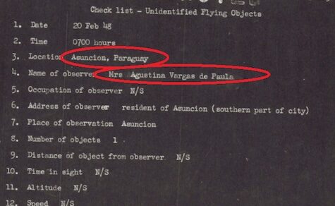 Vorfälle in Paraguay in Pentagons Geheimakten gefunden