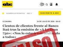 Abc Color und Última Hora wurden Opfer von Fake News mit ihren Logos