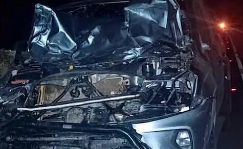 Kuh auf der Straße verursachte schweren Unfall in Caazapá: Deutschstämmiger wurde Opfer