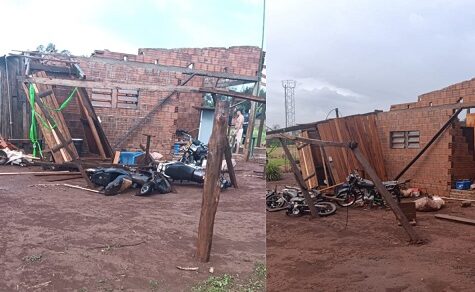 Dächer einfach weggeweht: Schweres Unwetter hinterlässt Chaos in Itapúa