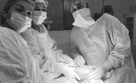 Medizinischer Erfolg im Kreißsaal: Notkaiserschnitt mit anschließender Tumor-Extraktion