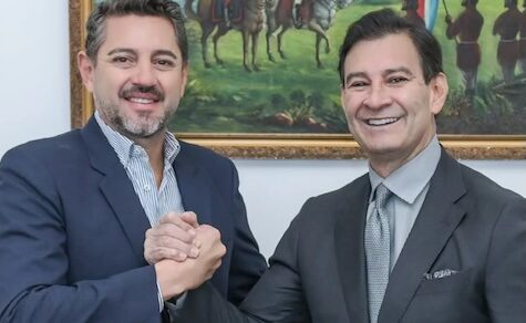 Gegenseitiger Schulterschluss: Pedro Alliana und Beto Ovelar demonstrieren Stärke mit Blick auf 2028